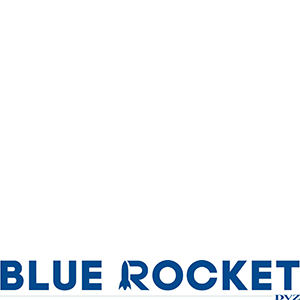 Blue rocket